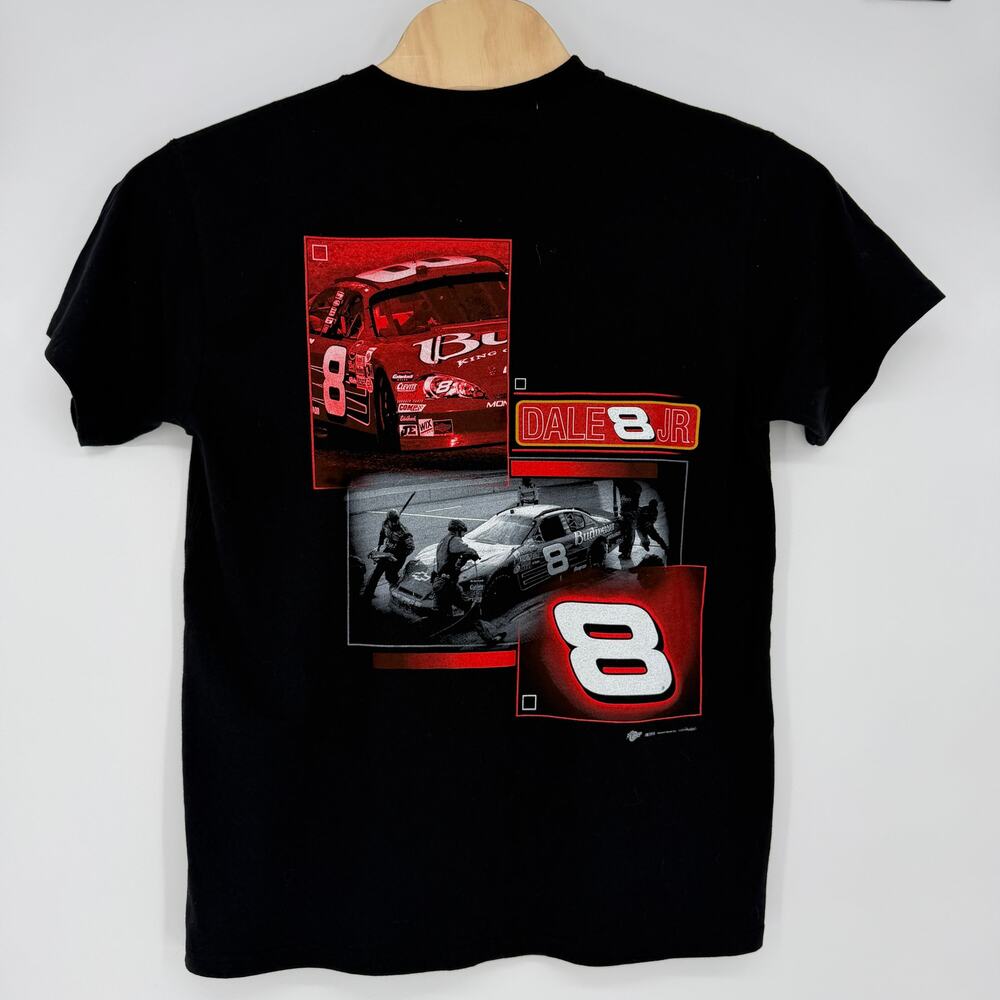 Dale Earnhardt JR.‎ #8 Winners Circle Black T-Shirt Size L Double Sided Graphic